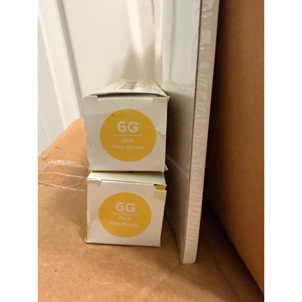 Paul Mitchell The Color 6G Dark Gold Blonde Permanent Cream Hair Color 2 Tubes